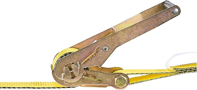 VEVOR Ratchet Straps, 2 in x 30 ft, Heavy Duty Tie Down Straps with Double J Hook, 10,000 lbs Break Strength, Carry Bag, Tie Down Ratcheting for Moving, Trailers, Motorcycles, Kayaks, Car Roof, 4 Pack