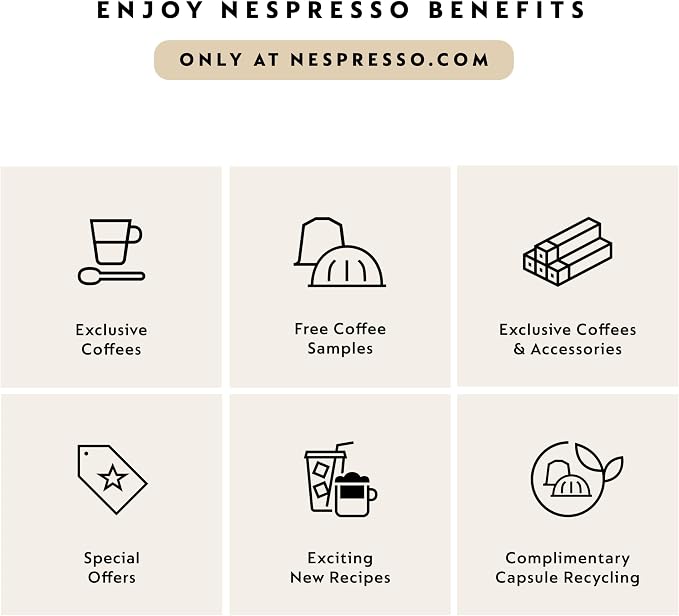 Nespresso Vertuo Up Coffee & Espresso Maker by De'Longhi, Grey | Graphite color coffee machine with 3 second start, 47 oz. multi-position water tank, iced coffee mode and app customization.