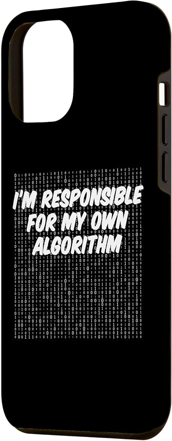 iPhone 14 Pro Max Binary Code Computer Algorithm AI Artificial Intelligence Case