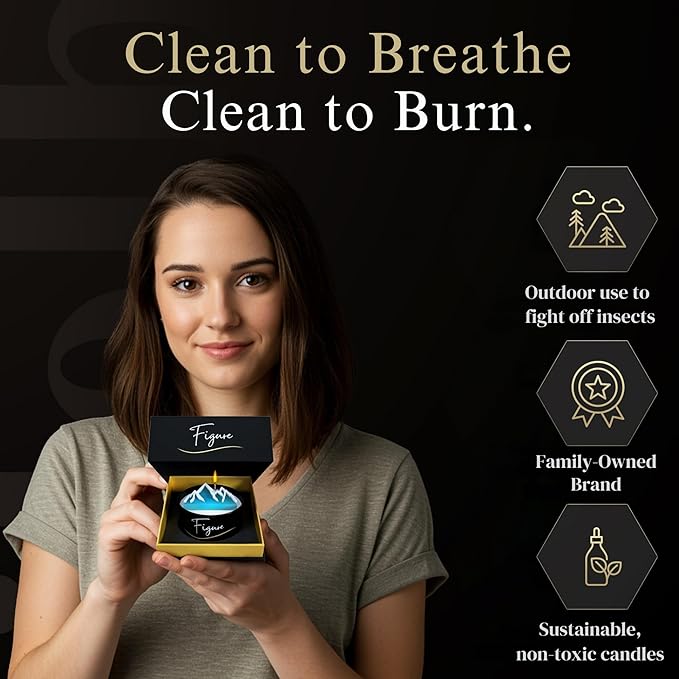 All-Natural Football Candle – Eucalyptus Scent | Hand-Poured in The USA | Beeswax & Soy Wax | Essential Oils | 100% Beeswax Wick | Premium Gift Box | Candle Gifts for Men & Women