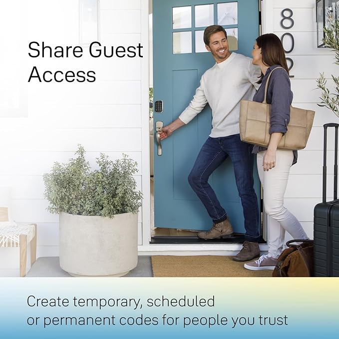 Yale Assure Lock 2 Plus Apple Home Keys, Nickel Keyless Entry Door Lock with Keypad for Code Entry Lock and Auto-Unlock (No Wi-Fi) Remote Access Requires Apple Home Hub via HomeKit, ‎YRD450-N-BLE-619