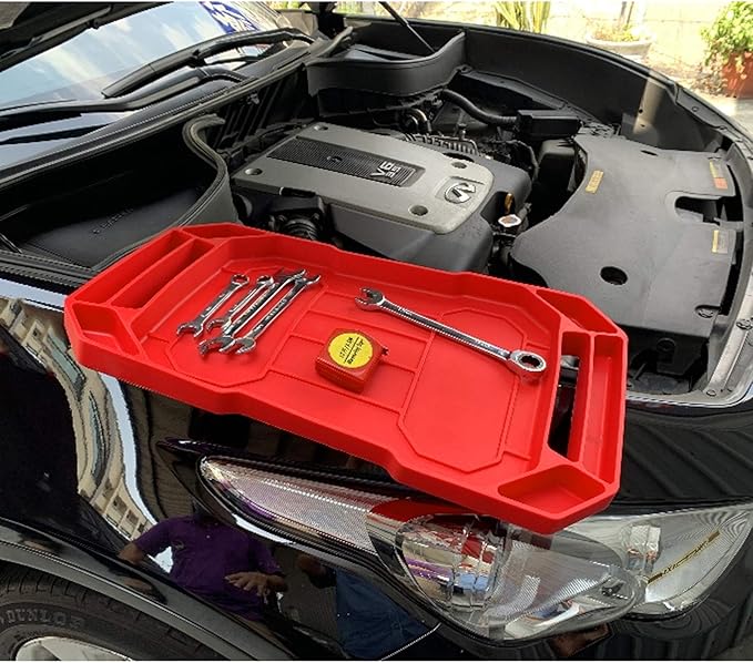 3pcs Large Non-Slip Flexible Silicone Tool Tray, Mechanic Tool Mat, Tool Organizer, Tool Storage, Tool Holder, Grip Mats, No Magnets, Christmas Day Gift for Men, Father’s Day Gift