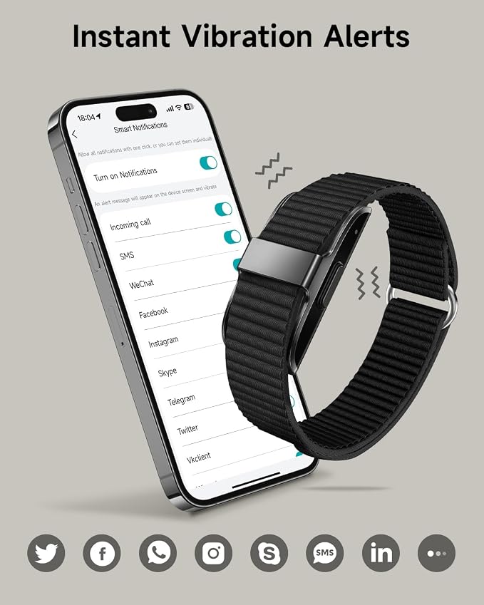 Fitness Tracker for Men Women, Health Activity Fitness Trackers with Sleep Tracker, 24/7 Heart Rate/Blood Pressure/HRV/Stress Monitor, IP68 Bracelet Watch, Free App for Android iPhone, 2 Bands