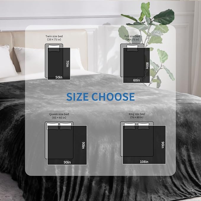 Guohaoi Cooling Blanket for Hot Sleepers and Night Sweats 90"x108" King | Arc-Chill Q-Max >0.5 Cool Fiber,100% Oeko-Tex Certified Lightweight Summer Blanket for Travel/Outdoor Ultra Cold Breathable