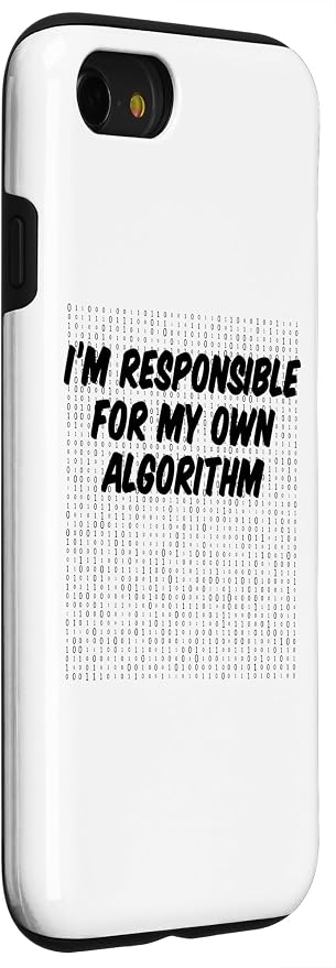 iPhone SE (2020) / 7 / 8 Binary Code Computer Algorithm AI Artificial Intelligence Case