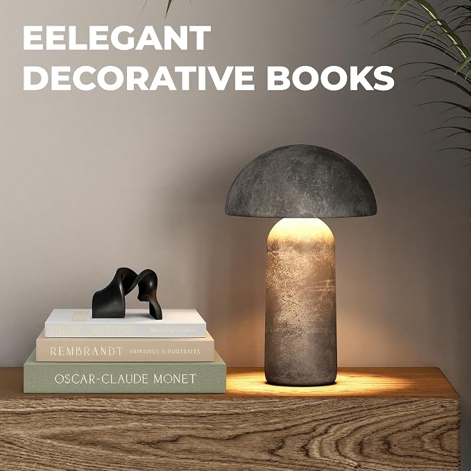 Decorative Books for Home Decor- 3Pcs Linen Decorative Boxes for Aesthetic Room Decoration, Modern Fake Book Storage Boxes for Coffee Table, Bookshelf or Mantle Decor, Sage