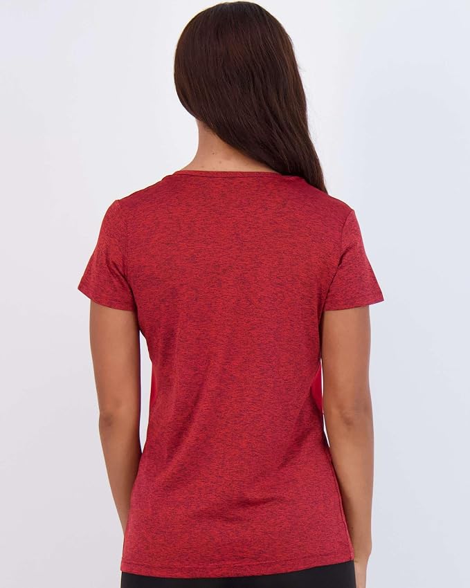 5 Pack Women's Dry Fit Short Sleeve Athletic Gym Workout Running Tops | Available in Plus Size, Exercise, Sports, Fitness, Quick Dry, Cooling, Moisture Wicking, Loose Basic Tees, Yoga, Pilates