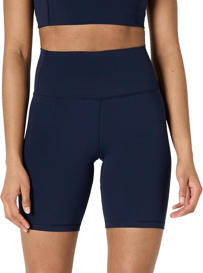 Amazon Essentials Women's Active FormFlex Buttery Soft High Waist Biker Shorts