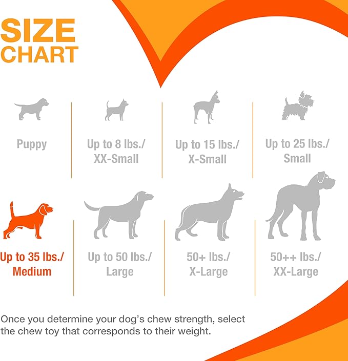 Nylabone Original Bone Flexi Chew Toy for Dogs, Flexible Dog Toys for Moderate & Gentle Chewers, Chicken Flavor, Medium - Up to 35 lbs, 2 Pack