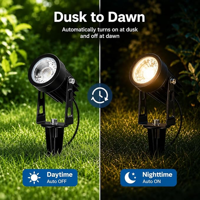 rosykite Smart RGBW Landscape Lighting Kit, WiFi & Bluetooth Outdoor Lights with Transformer, App/Remote/Controller Control, Color Changing Low Voltage Garden Lights for Yard Pathway Patio (6 Pack)