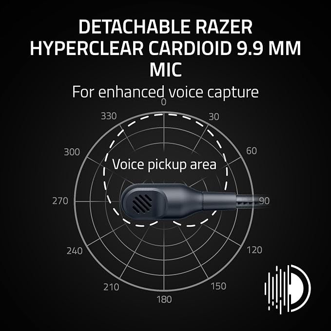 Razer BlackShark V3 X HyperSpeed Wireless Xbox Gaming Headset, Black | 50mm Drivers, Cardioid Mic, 2.4 GHz, Bluetooth, Works with PC, Mac, PS5, Nintendo Switch, Smartphone, 70 Hr Battery