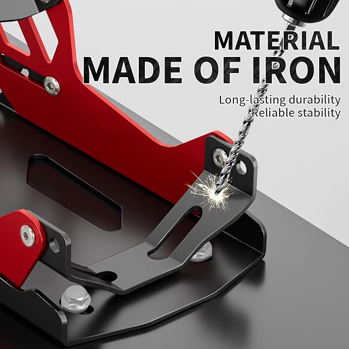 Motorcycle Wheel Chock for Transportation,Portable Adjustable 1800 lbs Capacity Special Front Tire Stand for 8"-21" Wheel Universal for Most Crusier Sports Dirt Bikes Trailer Truck