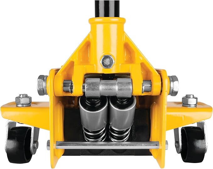 Performance Tool W1642 Professional Low-Profile Swiveling Floor Jack, 2-Ton Capacity, Lift Range 2-3/4-Inch to 20-Inch