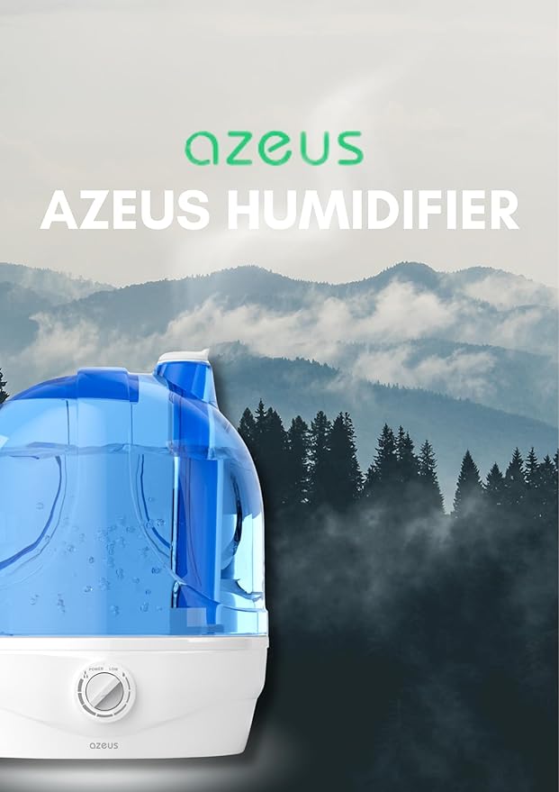 AZEUS humidifiers (white, trumpet)