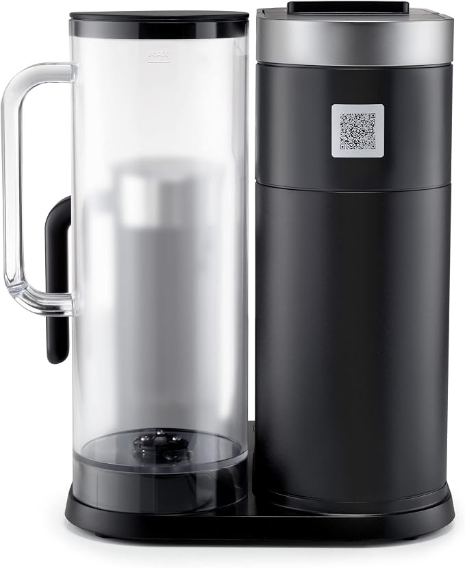 Keurig K-Café SMART Single Serve Coffee Maker with WiFi Compatibility, Latte and Cappuccino Machine with Built-In Frother, 6 Brew Sizes, Black | WIFI Brewid Smart Brewing, Built-in Milk Frother for Lattes and Cappuccinos, 6 Brew Sizes, K-Cup Pod Compat...
