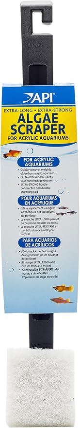 API ALGAE SCRAPER For Acrylic Aquariums 1-Count Container