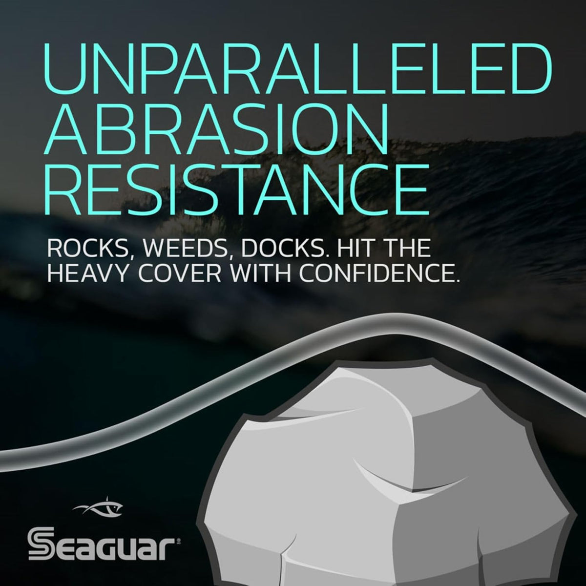 Seaguar Red Label Fishing Line - 100% Fluorocarbon for Power Baits | Clear, Heavy-Duty, Multiple Sizes