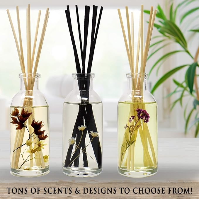 Urban Naturals Grapefruit Scented Oil Reed Diffuser Refill | Includes a Free Set of Reed Sticks! 4 oz.