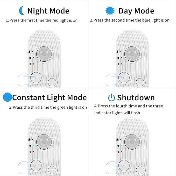 5V Motion Sensor COB LED Strip Lights 2P,Time-Delay and Brightness Adjustable,Two Power Supply Options: Batteries(Not Included) or USB,6.56FT/2M,Cool White 6500K,320LED/M,for Kitchen Cabinet