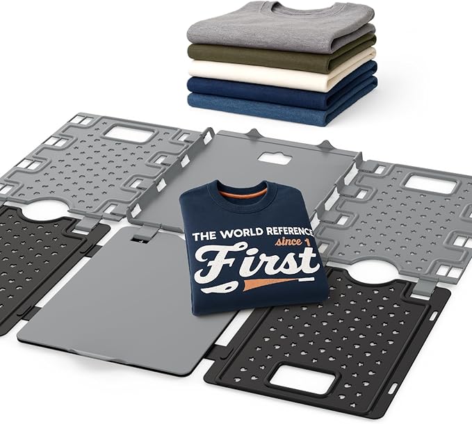 BoxLegend Shirt Folder Board for Clothes Storage, Tshirt Organizer in Closet Organizers, Laundry Folding Board Designed Suitable for Thin T-Shirts as Well as Thick Autumn and Winter Clothes