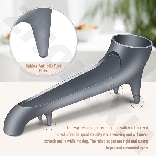 Coffee Machine Water Tank Access Funnel for Breville ESP-resso Machine, Coffee Machine Water Tank Funnel fits Coffee Machines with Water Tank on The Back, Use for All Flat Top