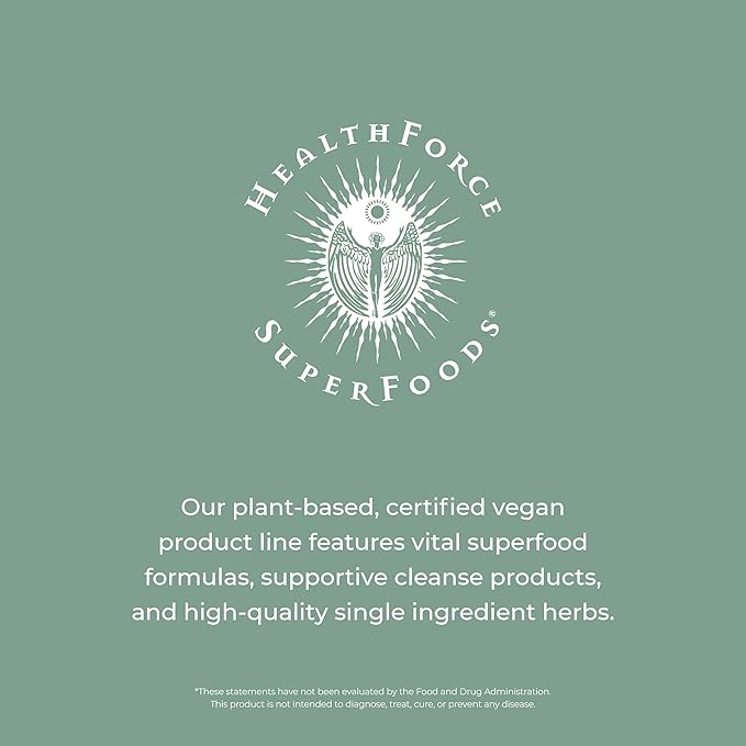 HealthForce SuperFoods Spirulina Manna - Capsules - 150 Vegan Capsules