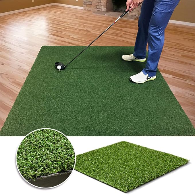 Golf Putting Green - Artificial Grass Turf 1FT X 25FT, Indoor/Outdoor Golf Training Mat, Synthetic Fake Grass for Baseball, Football, Gym Sports