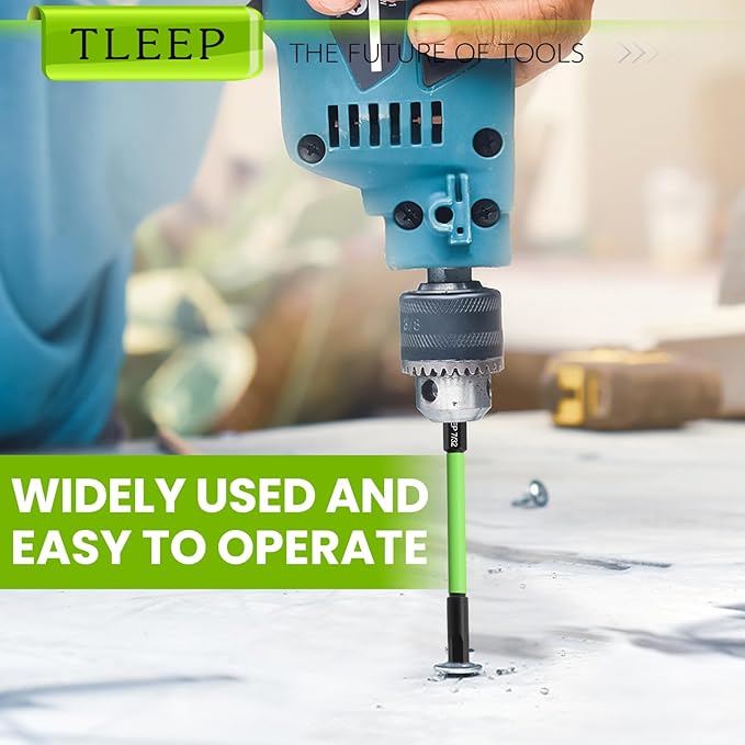 3.5" Long 1/4" Hex Head Allen Wrench Drill Bits, SAE 7/32" Impact Driver Bit Set, Magnetic Tips Magnetic Screwdriver Bits Hex Drill Bit Set, S2 Steel, New Version Hex Keys with Storage Case