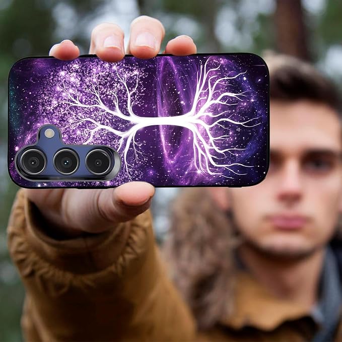 Designed for Galaxy A16 5G Phone Case,Slim Silicone Shockproof Protective Case for Galaxy A16 5G 6.7 inch,Life Tree