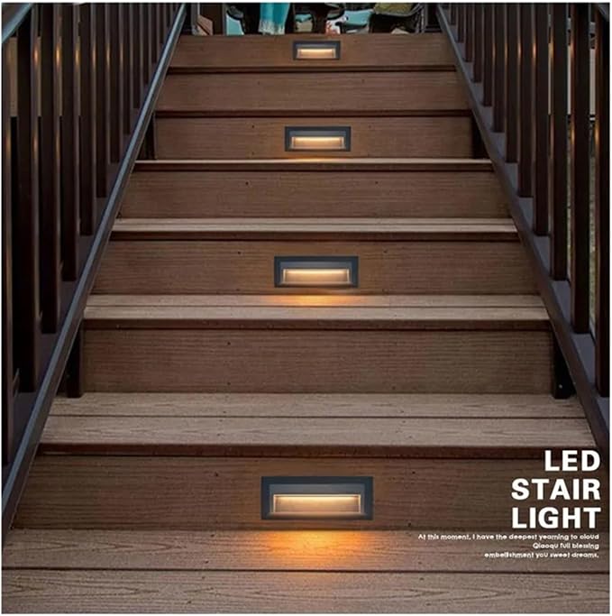 LED Stair Light Mounted Wall Lamp Indoor and Outdoor Garden Corridor Lights ，Stairway