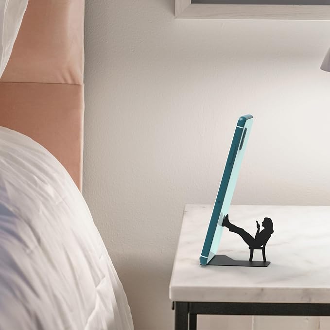 Artori Design Cell Phone Stand for Desk - Smartphone Stand for Office or Home - Cute Phone Stand for Recording Watching Videos Gaming or Video Calls - Unique Phone Holder for Tablets and Cellphones