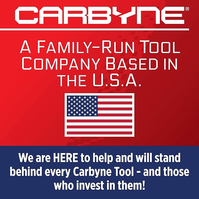 Carbyne 10-Piece Folding Tamper Proof Torx Wrench Set, T6 to T30 Sizes, Heat Treated S2 Steel, Security Tips