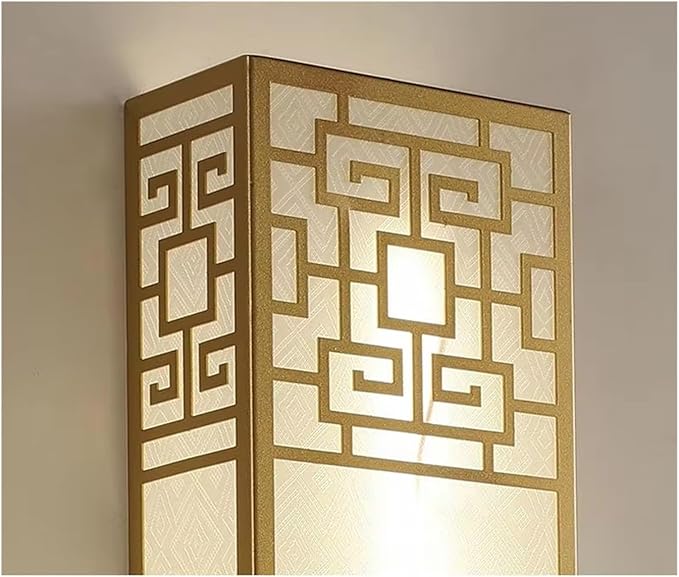 Chinese Style Bedroom Wall Lamp Strip Shaped Zen Background Wall Bedside Lamp Living Room,for Hall