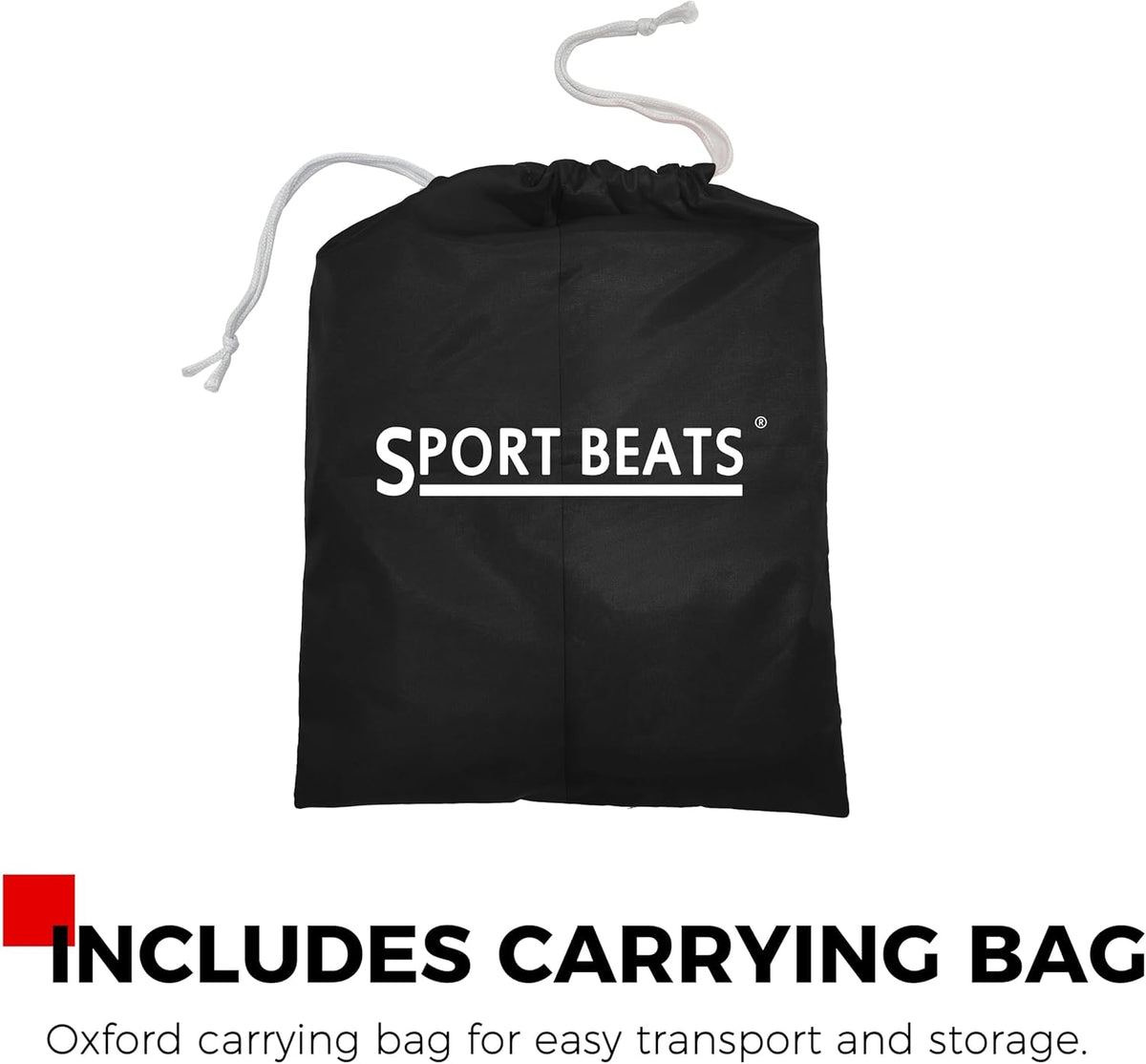 Sport Beats Cornhole Bags - Regulation Weight & Size Set of 8 with Carry Case | Durable & High-Quality