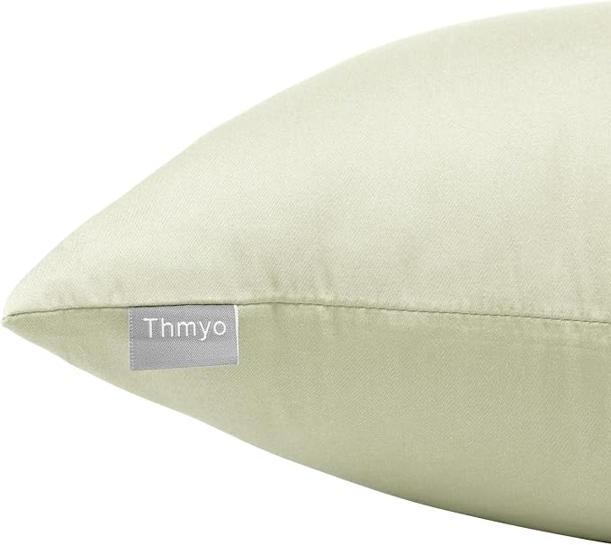 4-Pack 100% Cotton Comfortable Solid Decorative Throw Pillow Case,Thmyo Square Cushion Cover Pillowcase Sublimation Blank Pillow Covers DIY Throw Pillowcase for Sofa Couch(26x26 inch/ 66x66cm,Beige)
