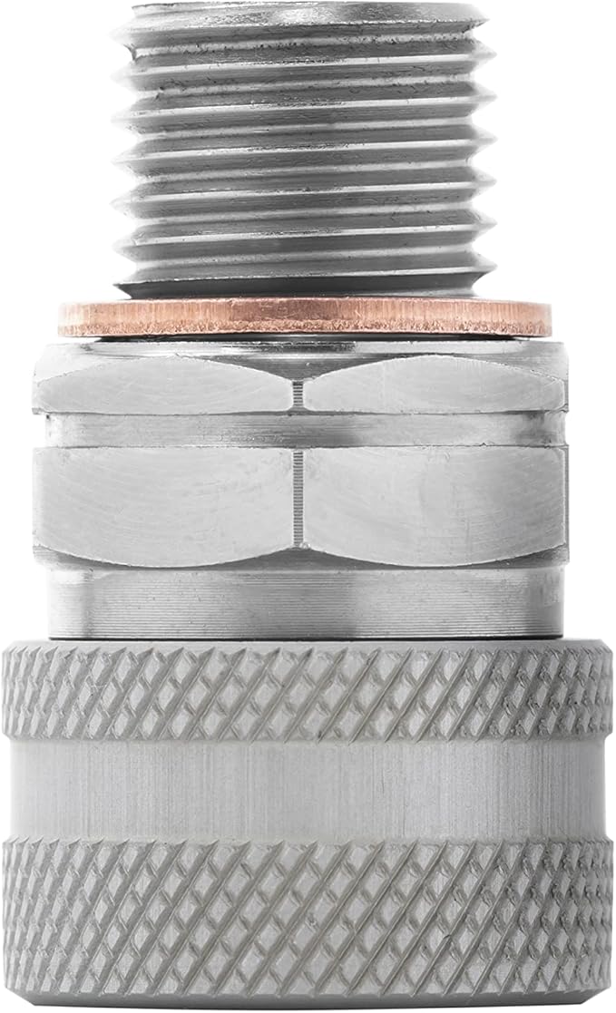Stahlbus Oil Drain Valve Plug M14x1.5x12mm Steel CLEAN, EASY, NO TOOL Oil Change Include Drain Plug, Washer, Cap, Connector, Hose Compatible with: Most Honda, Hyudani, KIA, Acura, Audi, VW, Mazda