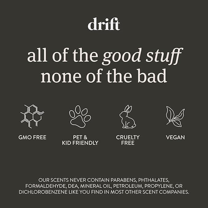 Drift Car Air Freshener - The Original Wood Air Freshener - Car Odor Eliminator - Long Lasting Scent - Auto Accessories - Metal Clip - Essential Oils - Clean Ingredients - Odyssey Scent Starter Kit