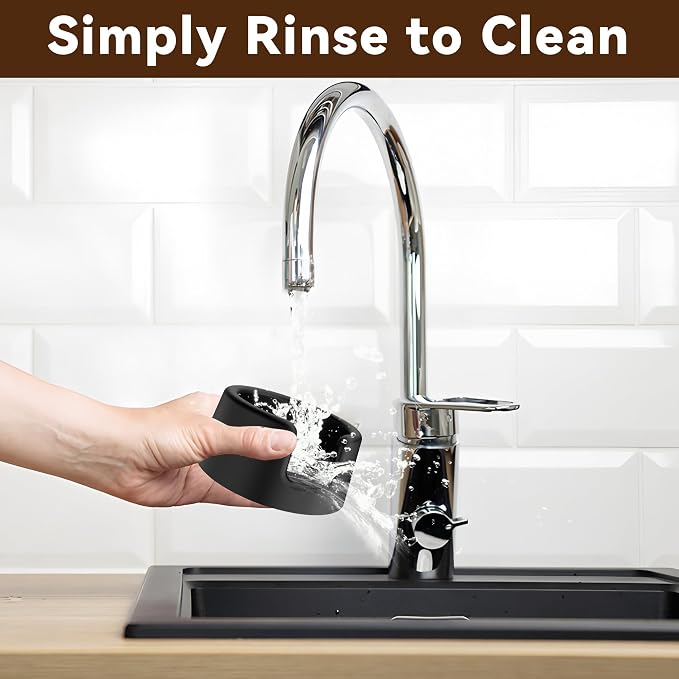 Portafilter Holder for Ninja Espresso Machine, Espresso Tamping Station | for Ninja Luxe Cafe ES601 ES701, Silicone Coffee Tamper Base, Non-Slip, Stable Tamping Support, Protect Countertop