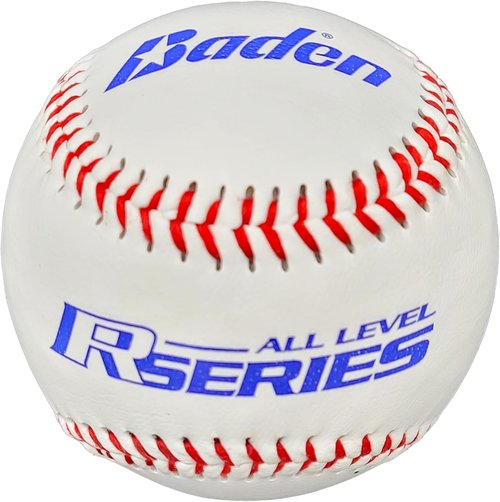 Baden R-Series Recreation Practice Baseballs - Youth Size | Pack of 12 for All Skill Levels