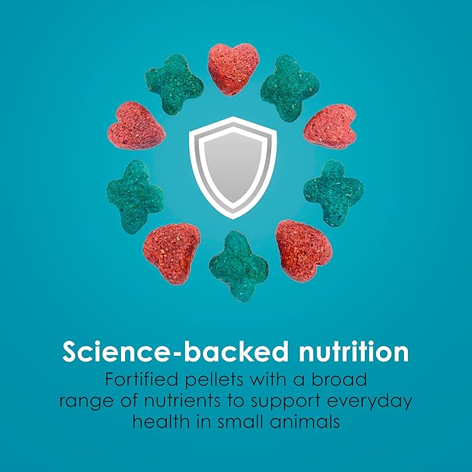 Kaytee Forti-Diet Pro Health Nourish+Protect Juvenile Rabbit Food, Comprehensive Nutrition Backed by Science, Digestive Health, Immune Support, 3 Pounds