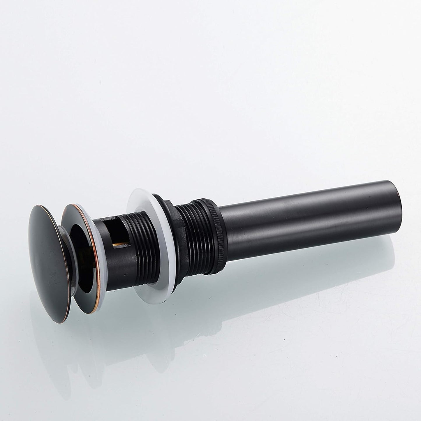 Bathroom Toilet Faucet Vessel Vanity Sink Large Pop Up Drain Stopper with Overflow for Restroom, Kitchen Oil Rubbed Bronze Sink Drainer