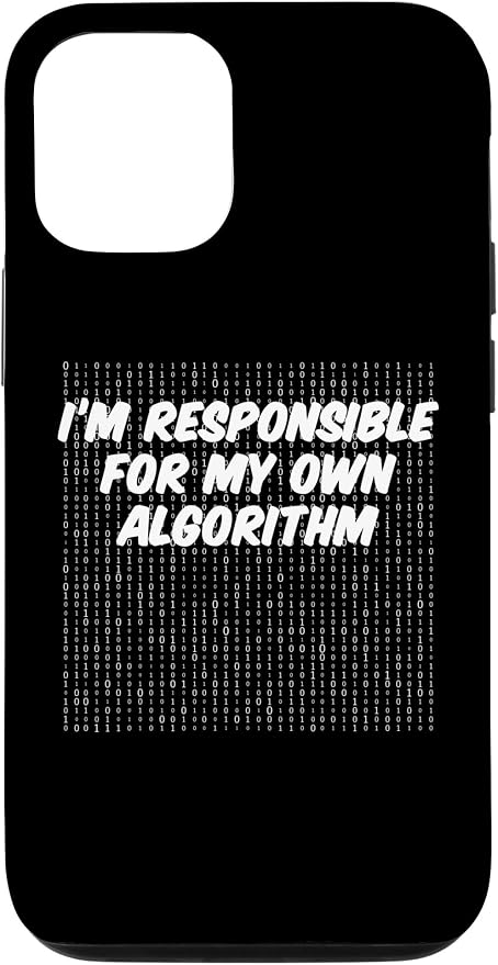 iPhone 14 Binary Code Computer Algorithm AI Artificial Intelligence Case