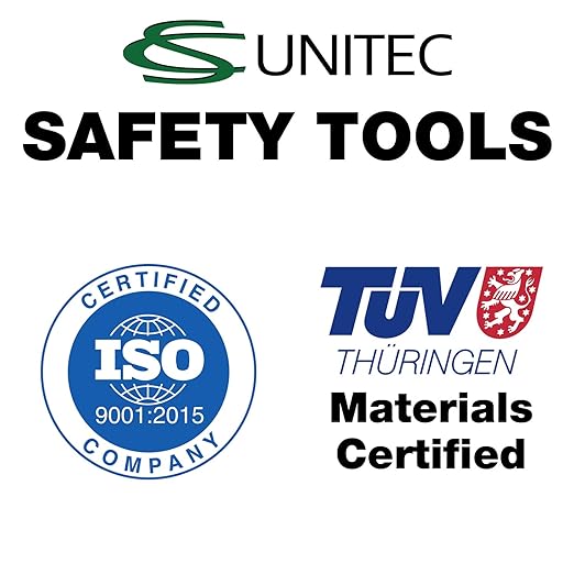 CS Unitec | Non-Sparking & Non-Magnetic Aluminum Bronze Socket Wrench Set |16pc 3/4 inch Drive Socket Set 1-5/16 to 2 inch,EX1540-KIT A