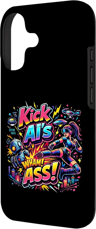 Tech Human vs AI Case for iPhone 17