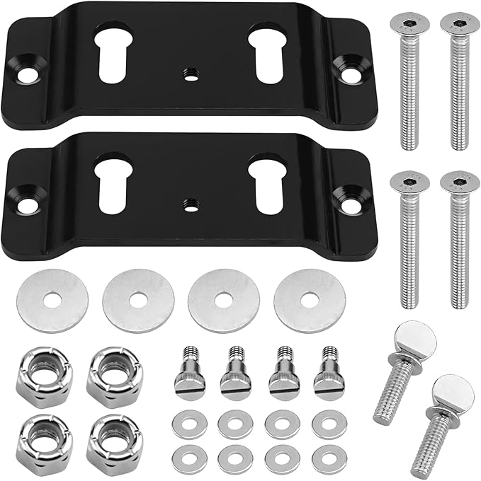 HQPASFY 2 Packs Trailer-Stop Adapter Kit for Pit-Stop Wheel Chock System TK-3000