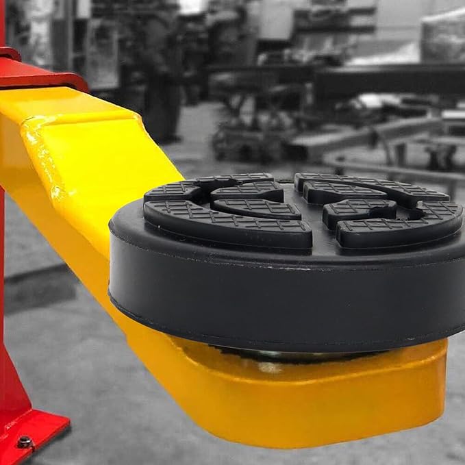 AUTOXBERT Universal Car Lift Jack Stand Rubber Pads 115mm Diameter Car Jack Rubber Pad Frame Protector Adapter Jacking Tool Accessories