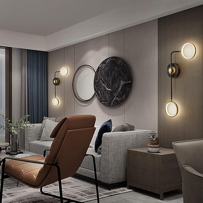Simple Living Room Bedroom Bedside Led Background Wall Lamp Minimalist Decoration Staircase Corridor Balcony Wall Lamp, Modern