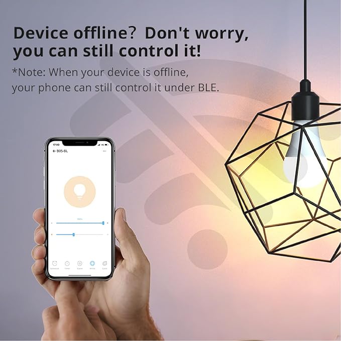LED Smart Light Bulbs, Color Changing Light Bulb That Compatible with Alexa & Google Home, Smart Bulb, Preset Scene, Music Sync, A60 E27 2.4GHz RGBTW WiFi Bluetooth Light Bulb 9W, 806LM