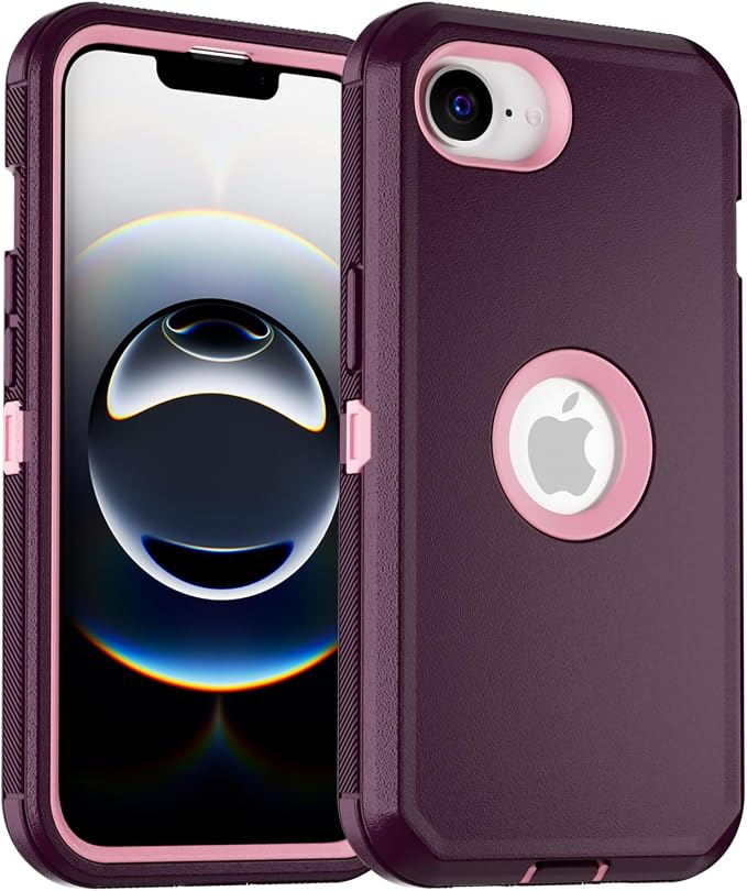 AICase for iPhone 17e/iPhone 16e Case 2026,Heavy Duty Drop Protection Full Body Rugged Shockproof/Drop Proof/Dust Proof Military Protective Tough Durable Cell Phone Cover for iPhone 17e/16e 6.1_4