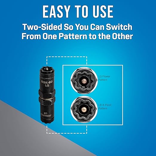 Jonard Tools SSK-600 Star Key Can Wrench Kit for LQ & LB Patterns